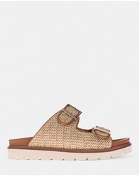 Mia Vita - Daisy Slide - Natural Raffia