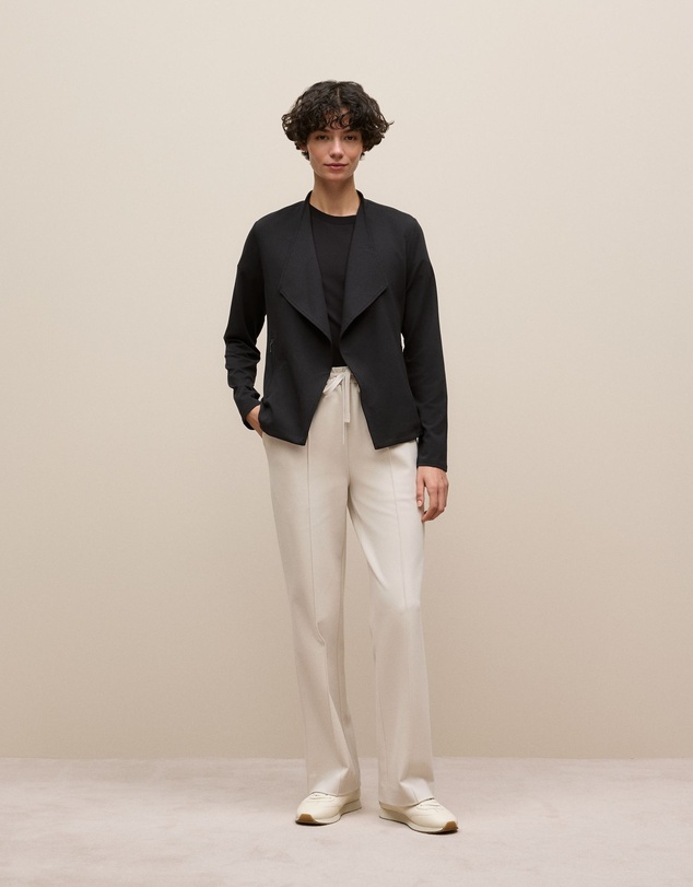 Trenery - Bamboo Viscose Blend Jacket in Black