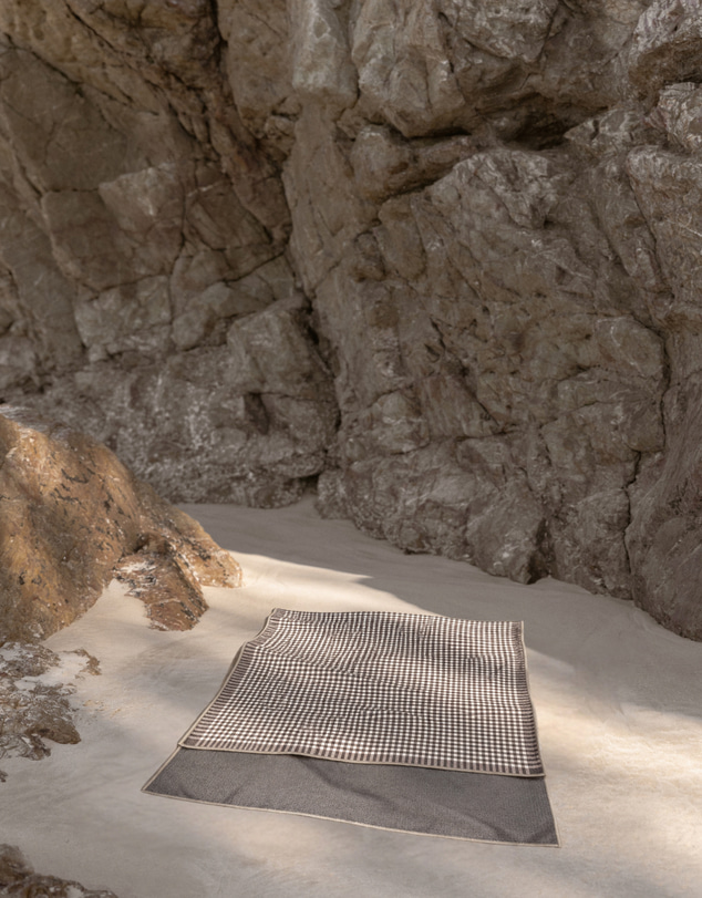 Sand Society - Gingham Sand Free Beach Towel
