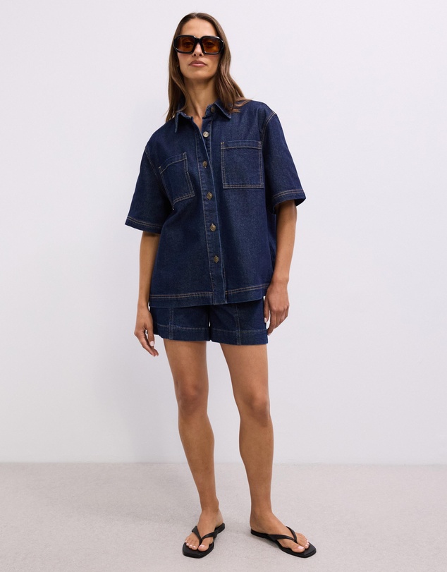 The Fated - Reese Denim Shorts