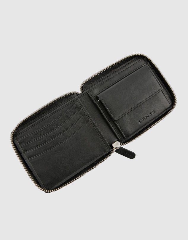 DENTS - Avon Nappa Leather Zip Wallet with RFID Blocking