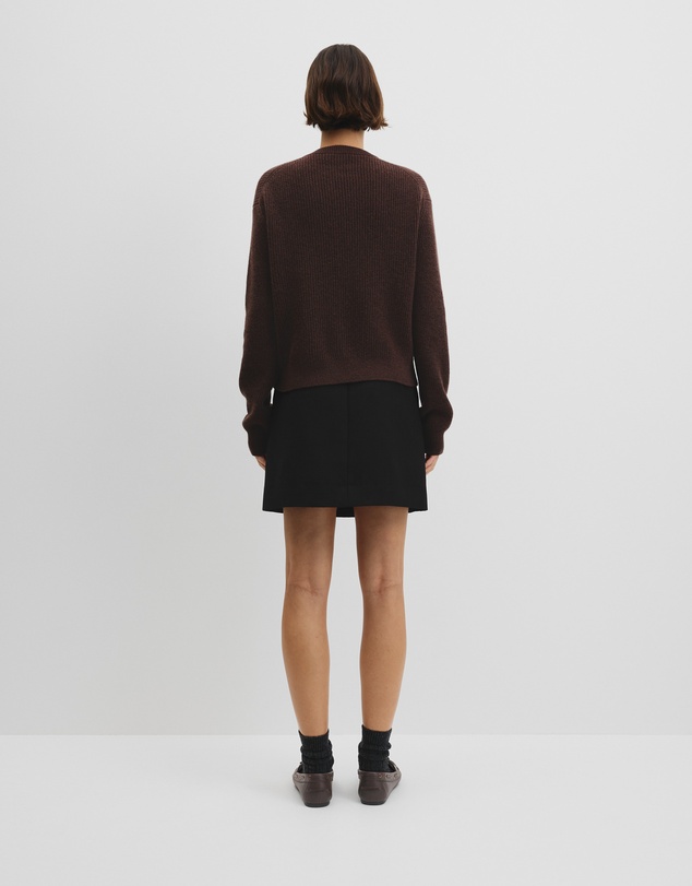 Country Road - Australian Cotton Wool Blend Zip Through Knit Cardigan