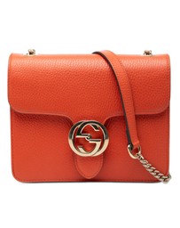 Pre-Loved by Azura Reborn - Pre-Loved Small Dollar Calfskin Interlocking G Crossbody