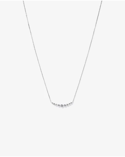 Michael Hill - 1.00TW Lab Diamond Graduated Necklace in Silver
