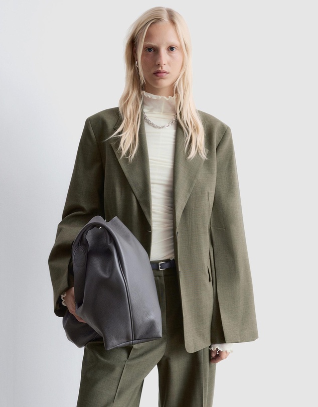 & Other Stories - Single-Breasted Wool Blazer