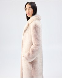 Unreal Fur - White Plains Coat