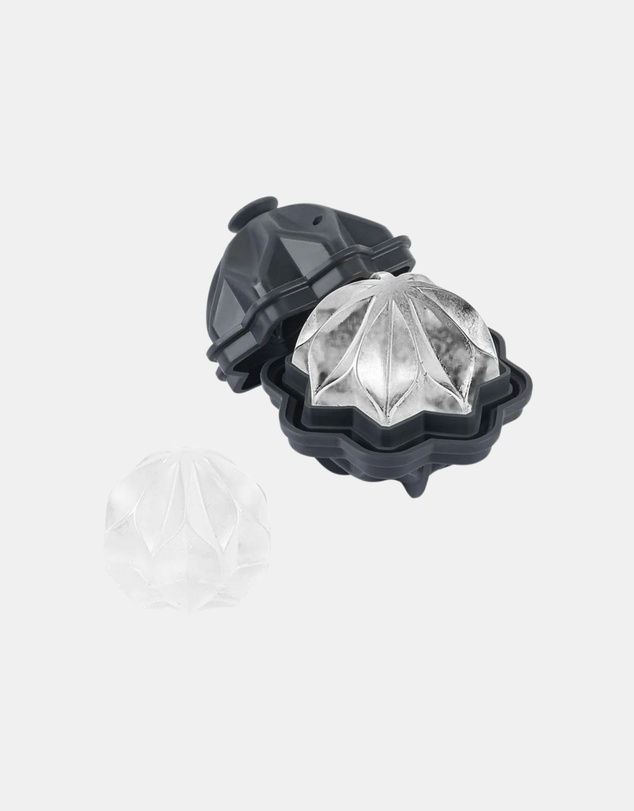 Peak - Cocktail Ice Cube Ripple Charcoal