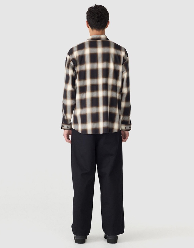 Bassike - Relaxed Fit Check Shirt
