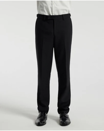 Calibre - Tab Detail Wool Pants Black