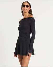 Bond-Eye Swimwear - Nixi Long Sleeve Mini Dress