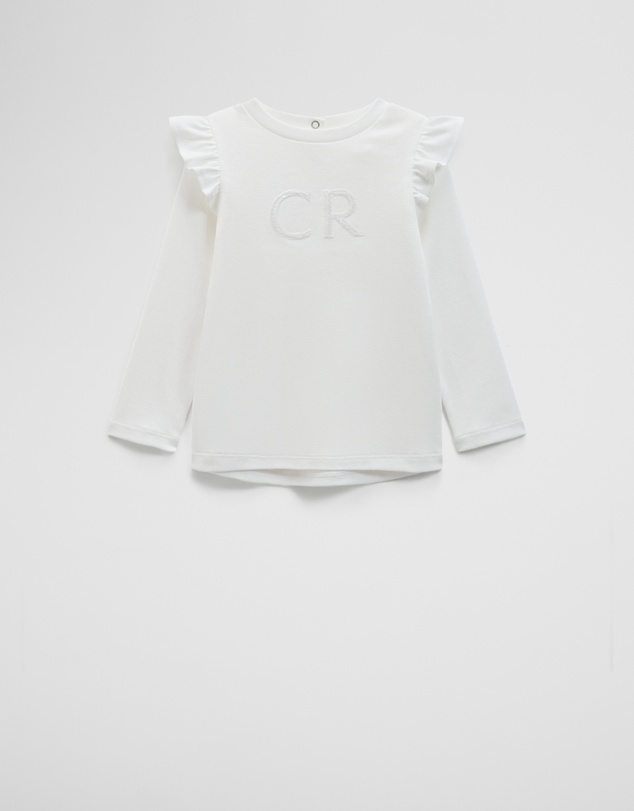 Country Road - Long Sleeve Logo Frill T-shirt