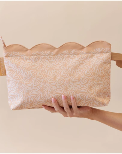 Sky Gazer - Scalloped Edge Wet Bag- Amber Bloom