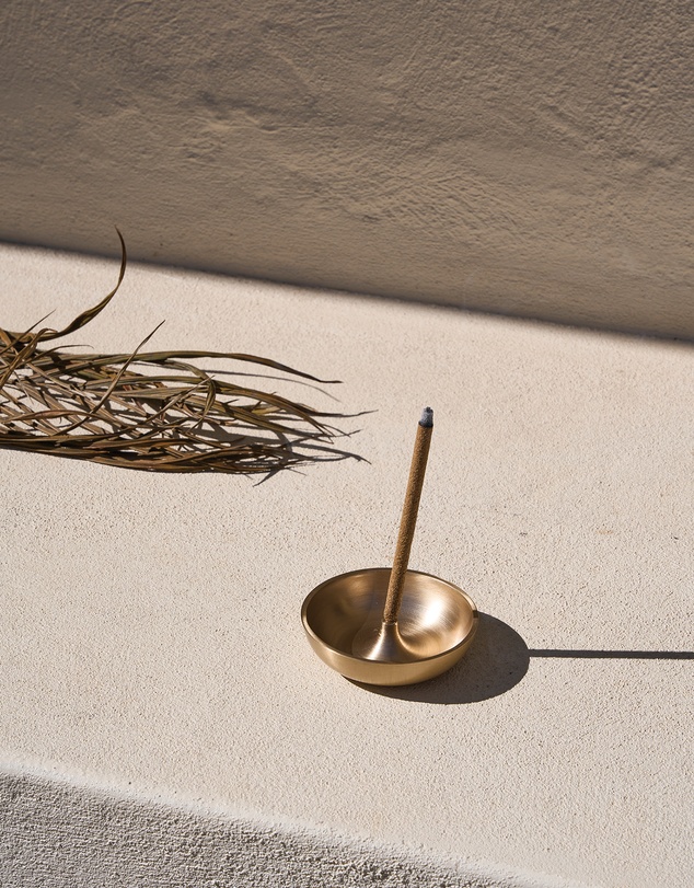 TEMPL - Brass Incense Holder