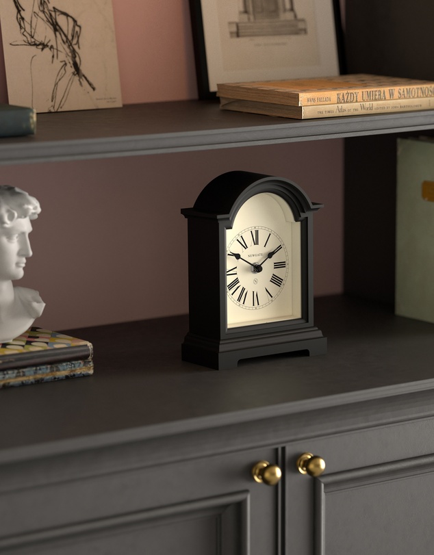 Newgate - Newgate Fillmore Mantel Clock-Black