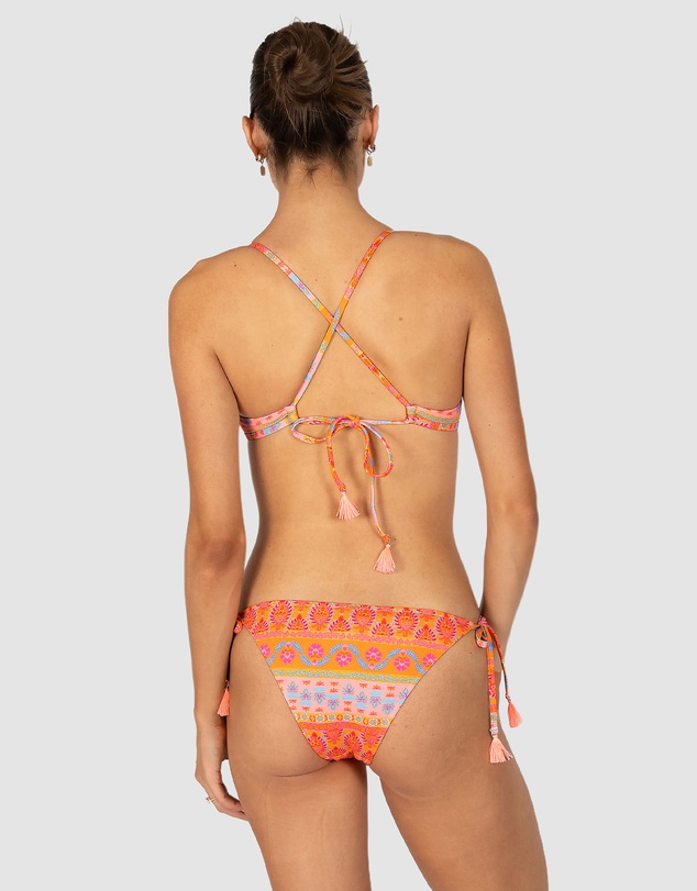 Baku Swimwear - Morocco Longline Fixed Triangle Bikini Bra Top