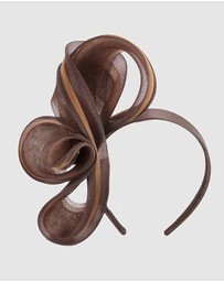 Fillies Collection - Bespoke Chocolate Racing Fascinator