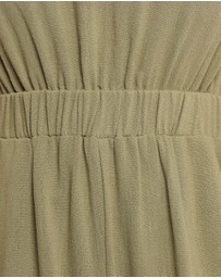 Petal & Pup - Solia Open Back Playsuit - Olive