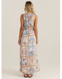 Sass - Reo Peplum Maxi Dress