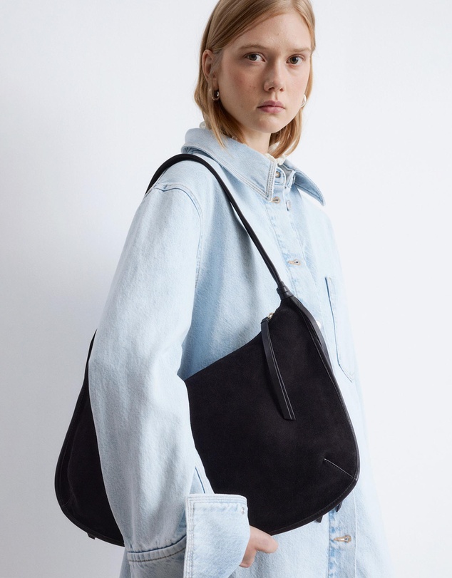 & Other Stories - Fringed Suede Tote Bag