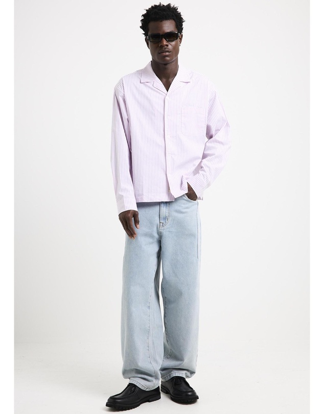 Arvust - Box Striped Long Sleeve Shirt