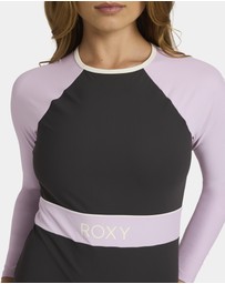 Roxy - Womens Roxy Active Long Sleeve Rash Vest