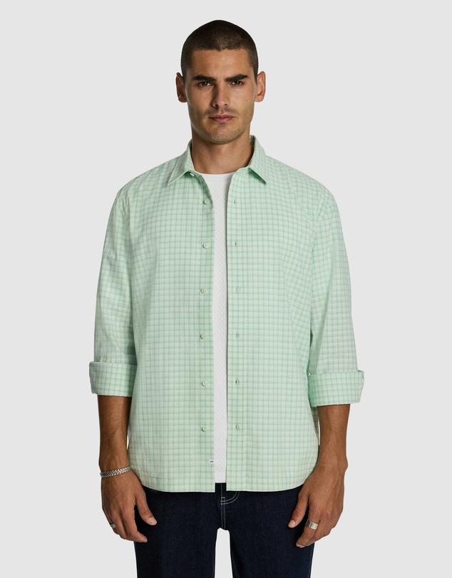 yd. - Rocco Check Relaxed Shirt