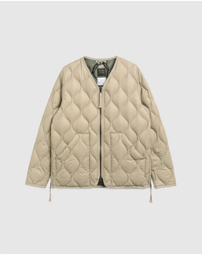 TAION - Military V-Neck W-Zip Down Jacket Soft Shell