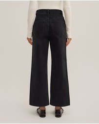 Witchery - Wide Leg Crop Jeans