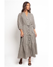 Petal & Pup - Dixon Maxi Dress - Black Ditsy Floral