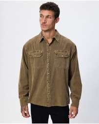 Rolla's - Grid Cord LS Shirt