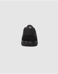 Fallen Footwear - Fallen Footwear Men Bomber Vulcanised Sole Shoes Suede/Cotton Black