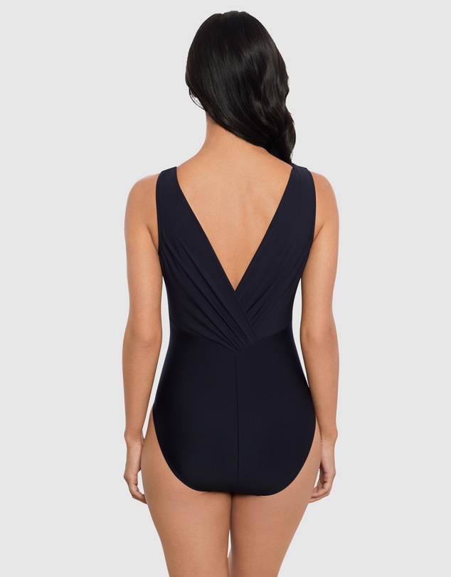 Magicsuit - Marquis Kristi Plunge One-Piece Shaping Swimsuit