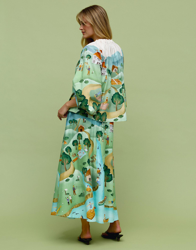 Binny - Lawns Skirt