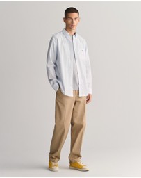 Gant - Regular Fit Striped Poplin Shirt