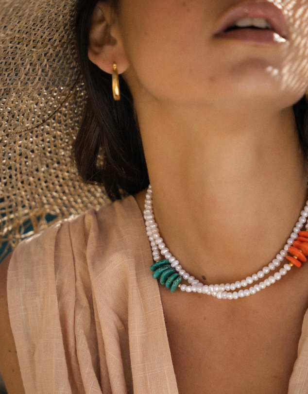Ottoman Hands - Caprice Hoop Earrings