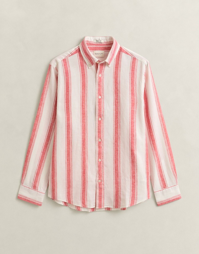Gant - Cotton Linen Stripe Shirt