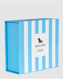 Dock & Bay - Hair Wrap Cabana Collection Tulum Blue