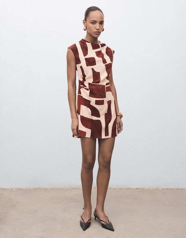 M.N.G - Short Printed Dress