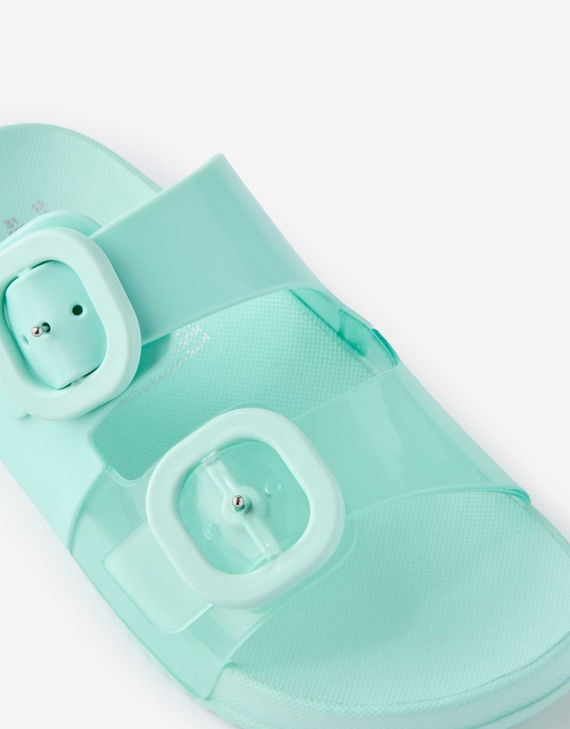 Cotton On Kids - Kids Double Buckle Jelly Slide