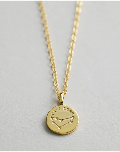 Native Sol - Capricorn Star Sign Pendant Necklace