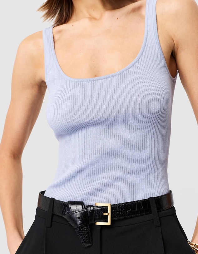 Mossman - Fine Line Knit Tank