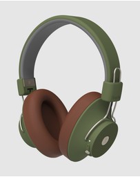 Kreafunk - Kreafunk Abeat Qi Bluetooth Headphones W/ Anc - Urban Green