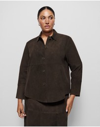 Commonry - Sally Suede Shacket