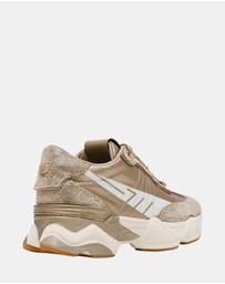 Steve Madden - Setback-R Gold Sneakers