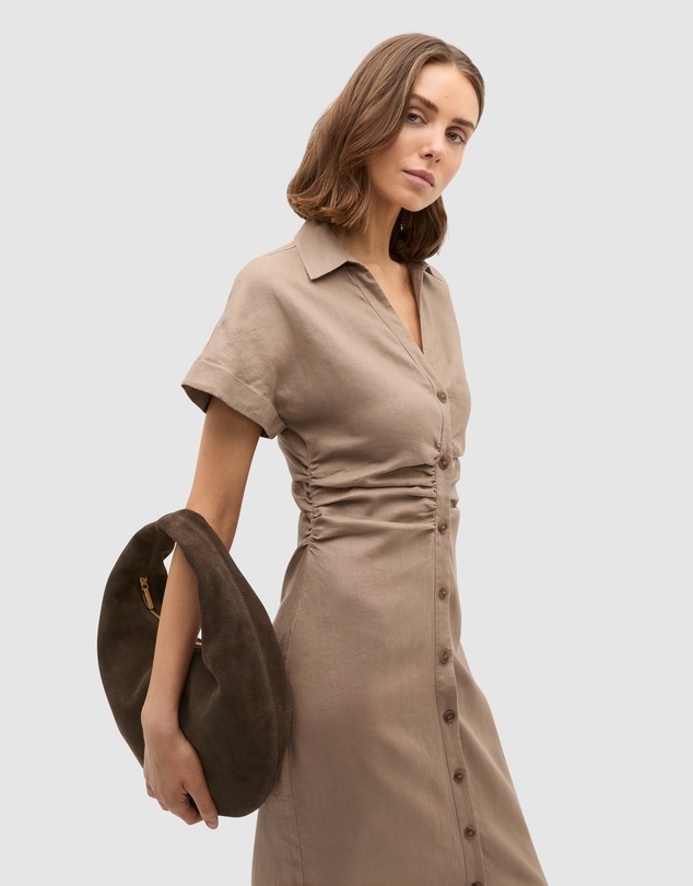 Seed Heritage - Leather Hobo Shoulder Bag