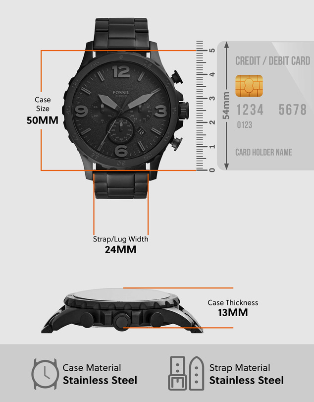 Fossil - Nate Men's Analogue Watch
