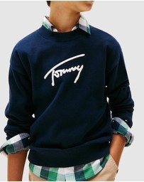 Tommy Hilfiger - Varsity TH Signature Logo Jumper - Teens