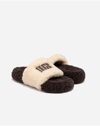 Ozwear Connection Uggs - Ugg Acacia Shearling Logo Slipper