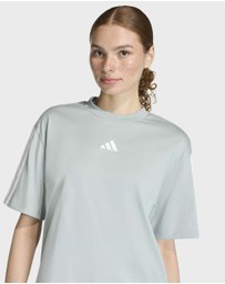 adidas Sportswear - Essentials 3-Stripes Boyfriend Tee Womens
