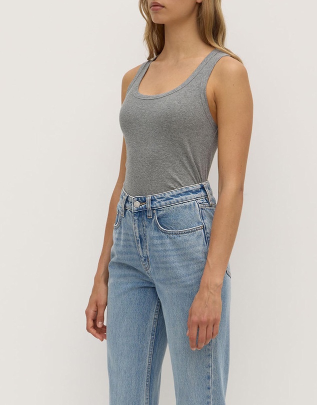 Assembly Label - Robyn Scoop Neck Rib Tank